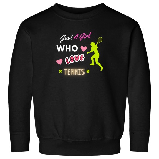 Discover Just A Girl Who Loves Tennis - Love And Funny Tennis - Essential T-Shirt Sweatshirts