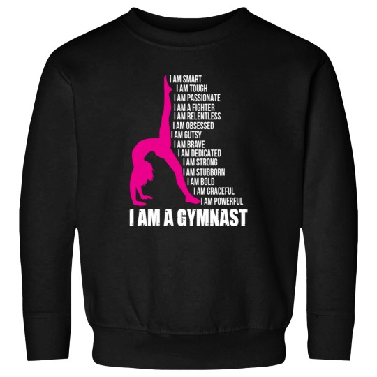 Discover I Am A Gymnast Funny Handstand Gymnastics Gift Women Girls Pullover Hoodie Sweatshirts