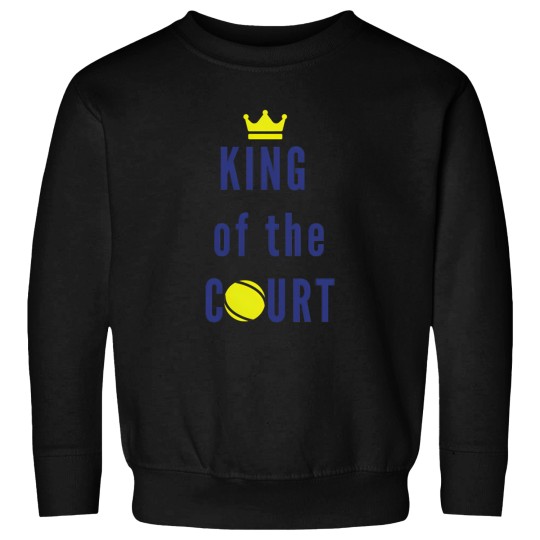 Discover King Of The Court Tennis Lover Tennis Balls Sweatshirts