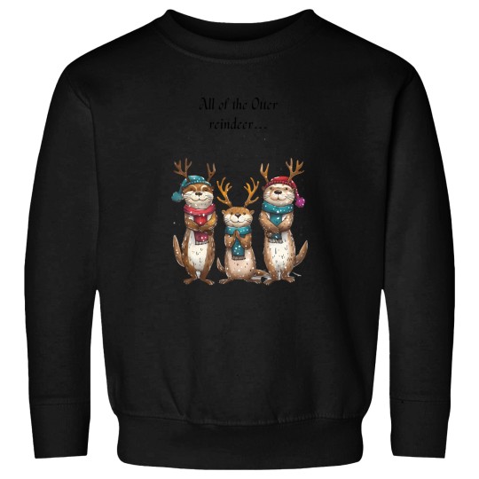Discover All Of  The Otter Reindeer Sweatshirts