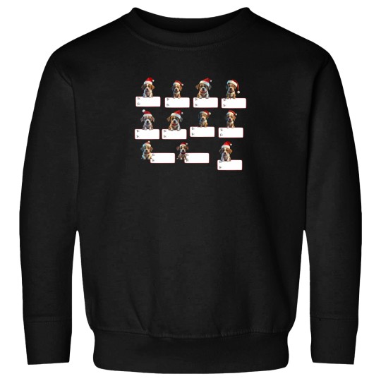 Discover Dachshund Dog Christmas Sticker Labels Sweatshirts