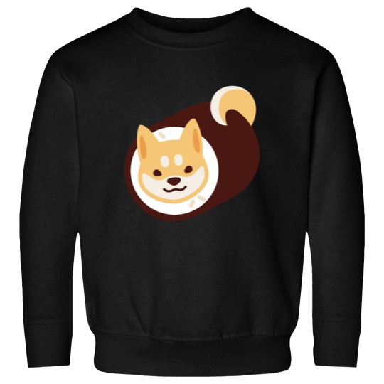 Discover Shibetto the sweet Shiba Inu as a maki roll Sweatshirts