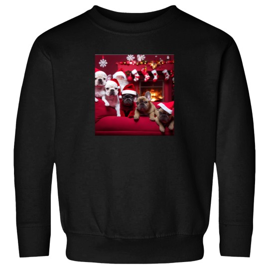 Discover Christmas Dogs French Bulldogs Special Christmas Edition 14 Sweatshirts