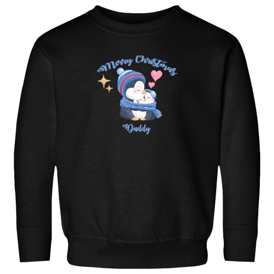 Discover Cute Penguin Merry Christmas- Merry Christmas Daddy Sweatshirts