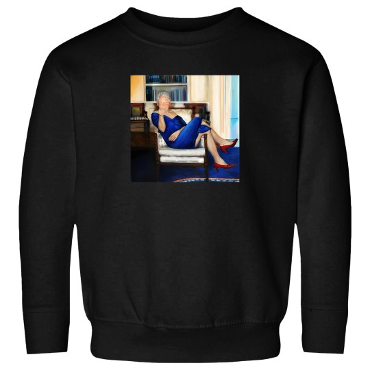 Discover Parsing Bill - Bill Clinton In Blue Dress - Jeffrey Epstein 1504 Sweatshirts