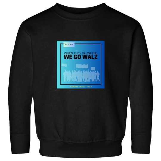 Discover When they go weird, we go Walz, all profit donated to the Harris Walz CampaignActive LionsCity Sweatshirts