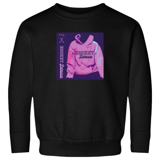 Discover Hockey Princess Book Cover And Spine Sweatshirts