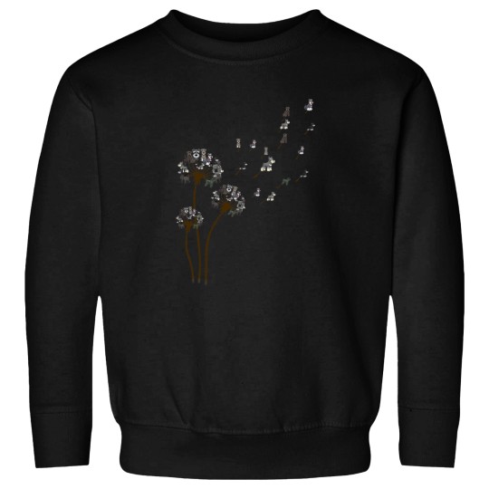 Discover schnauzer flower fly dandelion schnauzer dog lover Sweatshirts