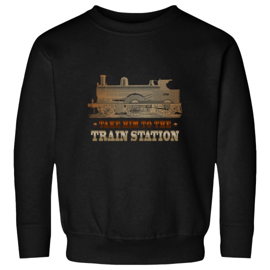 Discover Take Him To The Train Station YStone Rip Wheeler Sweatshirts