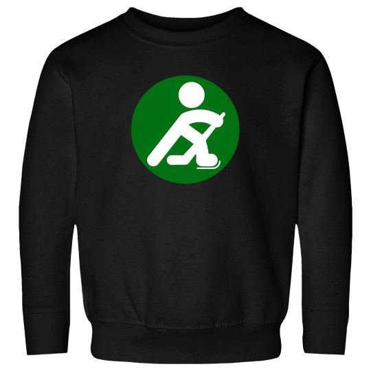 Discover Hockey Player Silhouette Sweatshirts