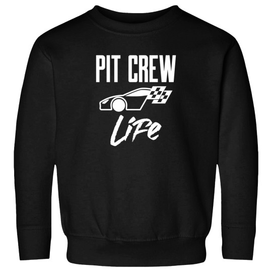 Discover Pit Crew Life Racing Gift Sweatshirts