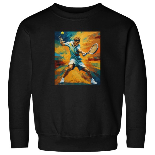 Discover Victorious Strike The Tennis Player'S Winning Shot Sweatshirts