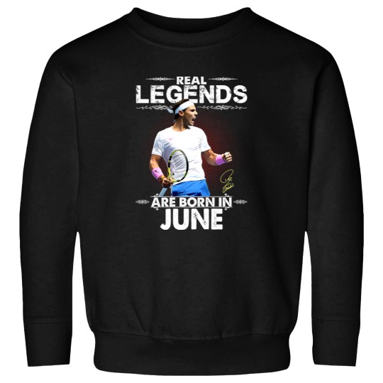 Discover Rafa Nadal Tennis Birthday June Sweatshirts