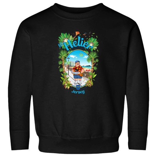 Discover St Helier - Tourist_s Paradise The 12 Parishes of Jersey Channel Islands Sweatshirts