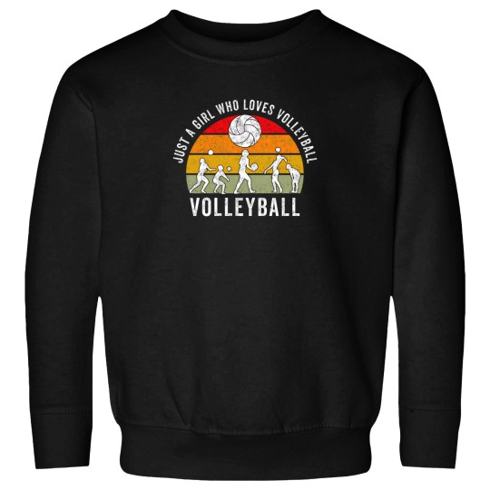 Discover Just A Girl Who Loves Volleyball 81 Sweatshirts