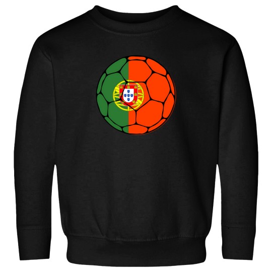 Discover Portugal Soccer Ball Sweatshirts