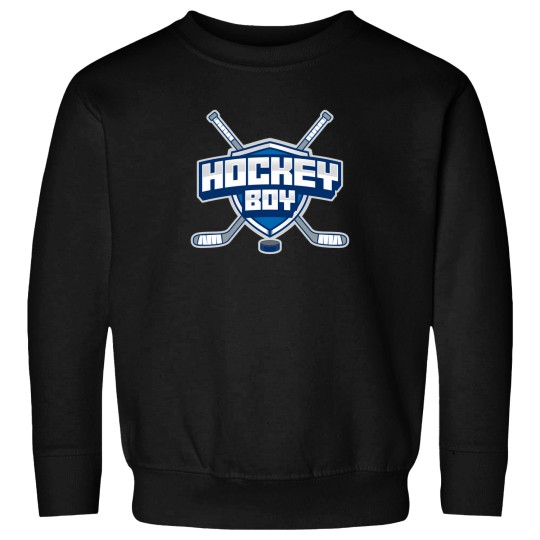 Discover Hockey Boy Blue  Gray Sweatshirts