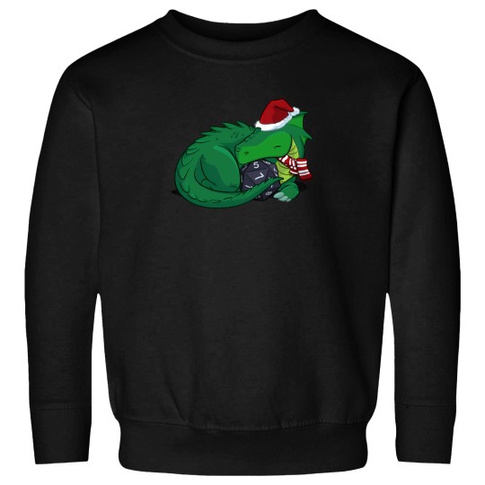 Discover D20 Green Dragon Holiday Edition Sweatshirts