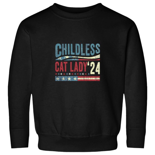 Discover Childless Cat Lady Kamala 2024 Essential Sweatshirts