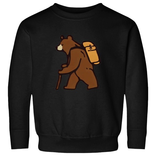 Discover Yosemite National Park Bear Hiker Sweatshirts