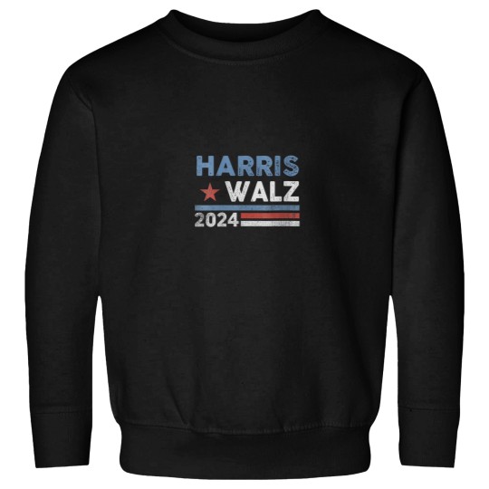 Discover Womens Harris Waltz 2024 Election Kamala Harris Tim Waltz 2024 Sweatshirts
