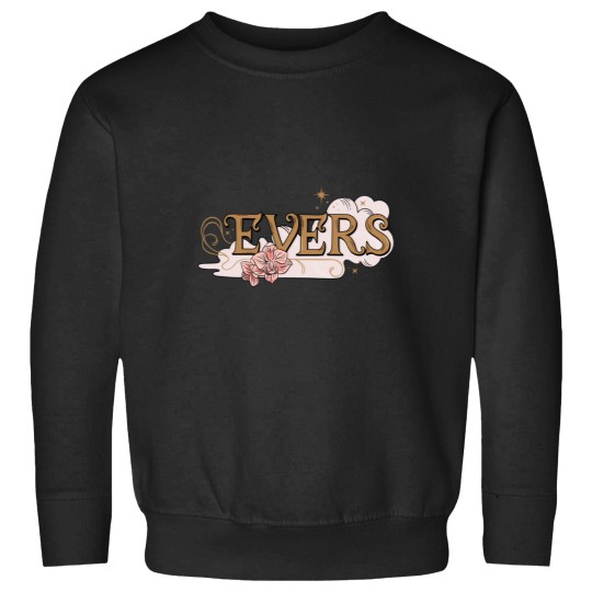 Discover The School for Good and Evil The Evers Pink Floral Fantasy Logo Sweatshirts