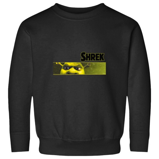 Discover Shrek Angry Ogre Eyes Logo Sweatshirts