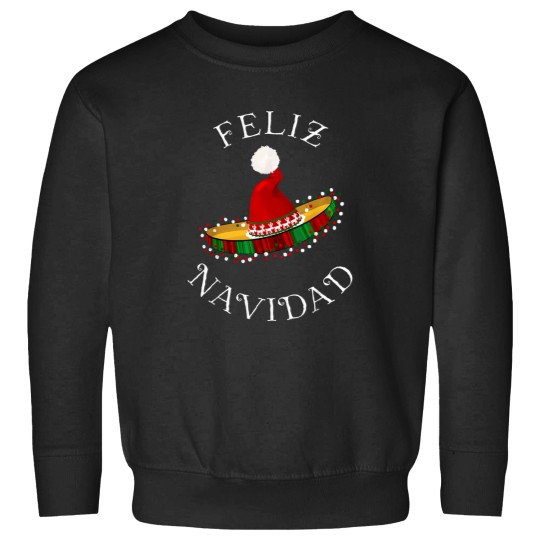 Discover 'feliz navidad' santa hat sombrero funny christmas in mexico Sweatshirts