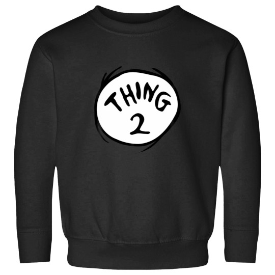 Discover Seuss Geisel Thing 2 Emblem Color Option Sweatshirts