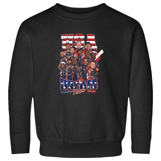 Discover Usa Olympic Basketball Dream Team 2024 Sweatshirts