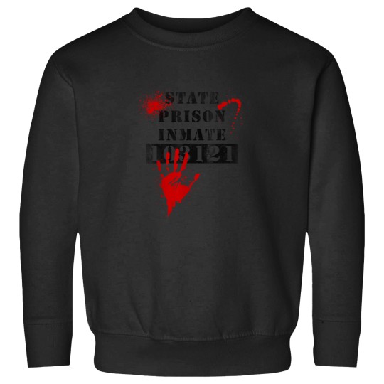 Discover State Prison Inmate bloody Vintage 103121 Halloween costume T-Shirt Sweatshirts