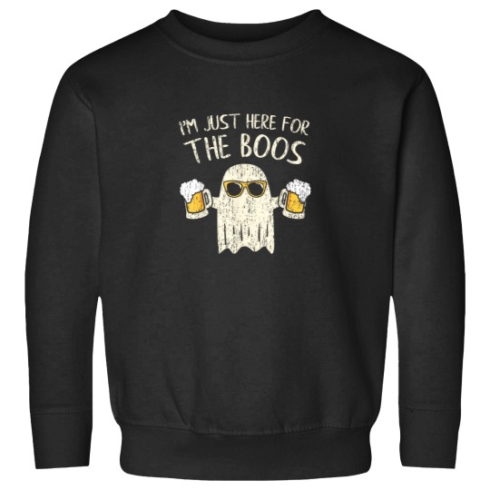 Discover Im Just Here for the Boos Funny Gift Halloween Ghost T-Shirt Sweatshirts