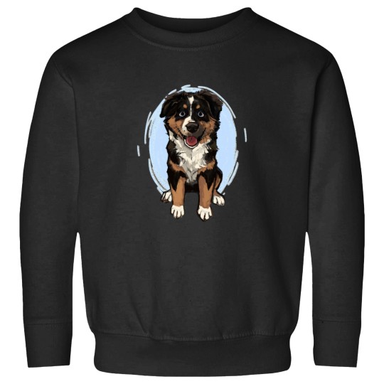 Discover Smiley Aussie Pup Sweatshirts