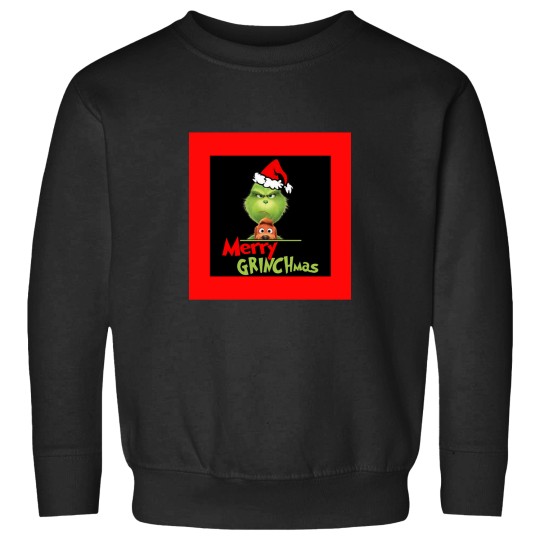 Discover MERRY Grin - funny character CHRISTMAS Sweatshirts