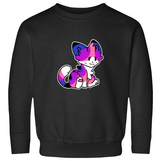 Discover Genderfluid Pride Cat Sweatshirts