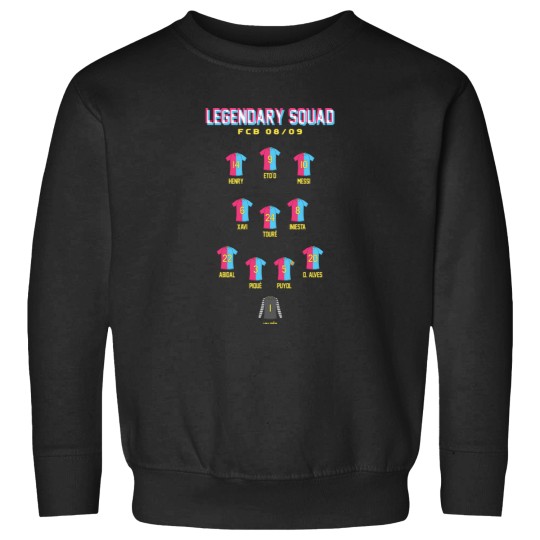 Discover FC Barcelonass Legendary 0809 Squad Sweatshirts