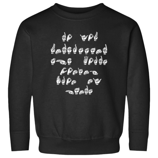 Discover ASL American Sign language Sweatshirts