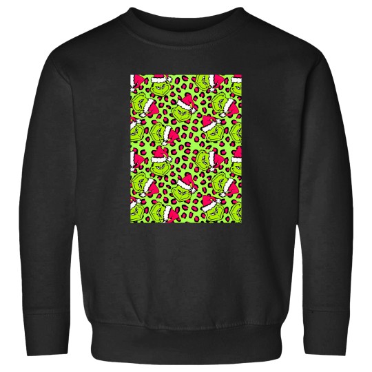 Discover The funny character Christmas Print Sweatshirts