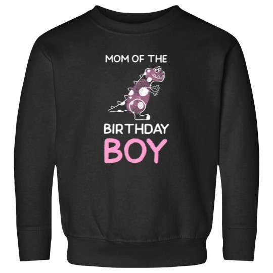Discover Mom of the Birthday Boy Dinosaur Theme Sweatshirts