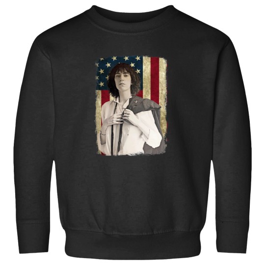 Discover Vintage American Flag Patti Smith Legend Sweatshirts
