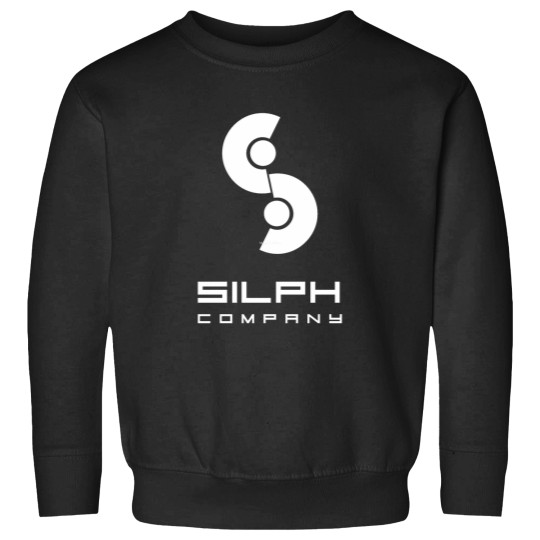 Discover Silph Co. Logo (in White) Sweatshirts