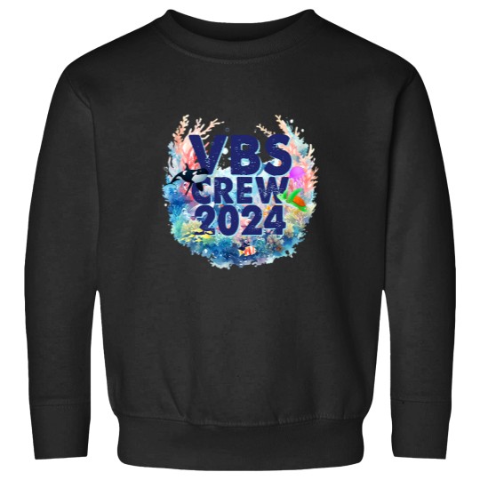 Discover VBS Crew 2024 SCUBAss Divingss Underwater Vacation Bible School Sweatshirts