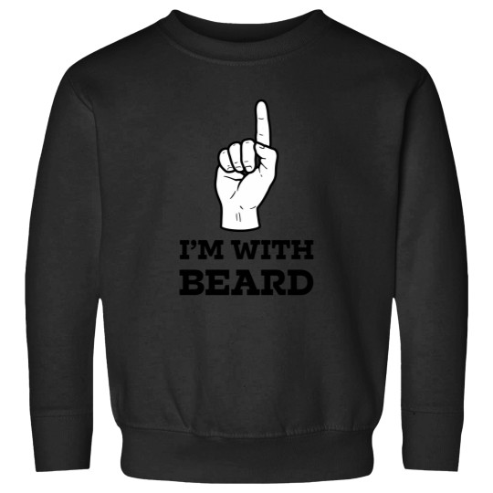 Discover I'M With Beard Sweatshirts