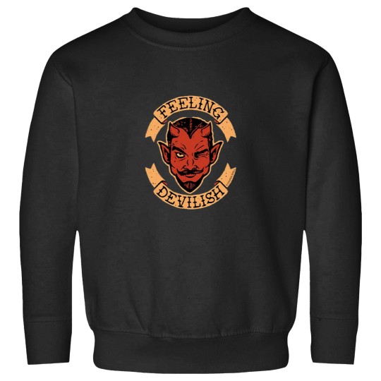 Discover feeling devilish tshirt Sweatshirts