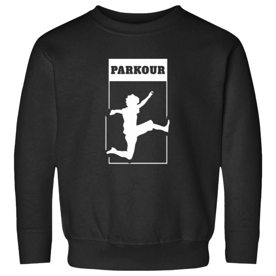 Discover PARKOUR A Black and White Defiance Sweatshirts