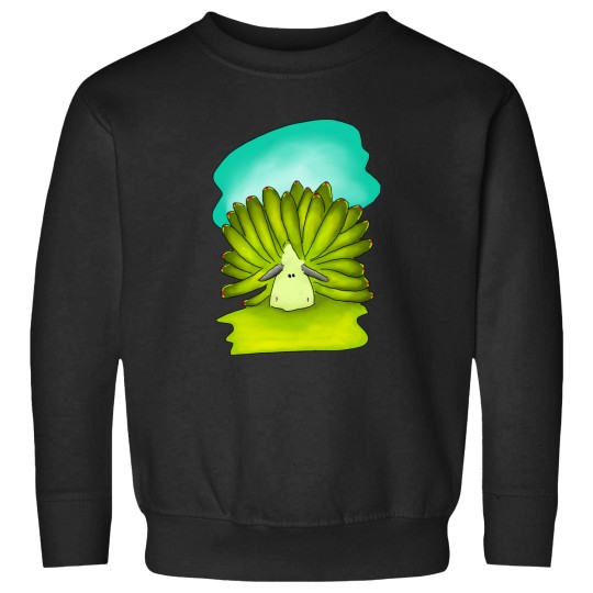 Discover Cute leaf sheep design Active Sweatshirts