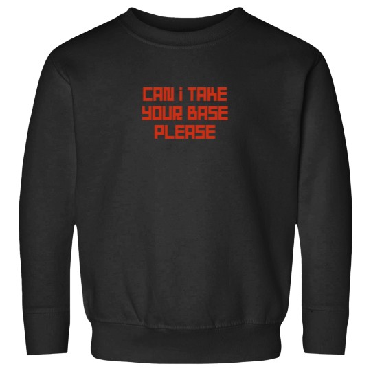 Discover Can I take your base please Essential Sweatshirts