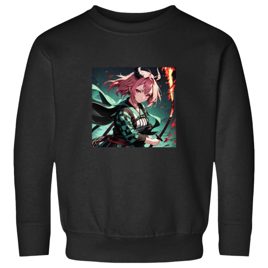 Discover Demon Slayerss Girl With swordss Sweatshirts