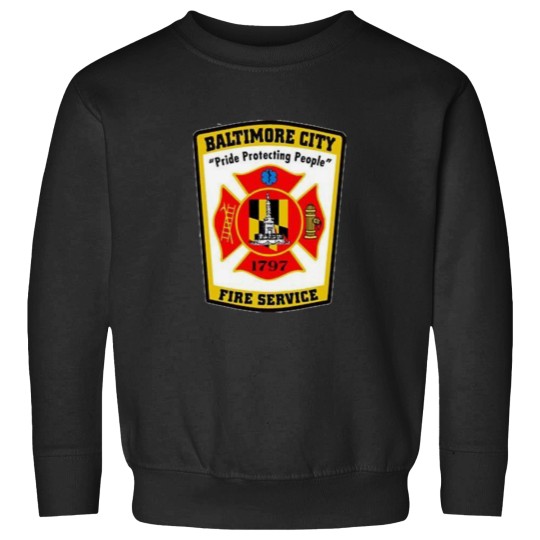 Discover Baltimore City firess Service Sweatshirts
