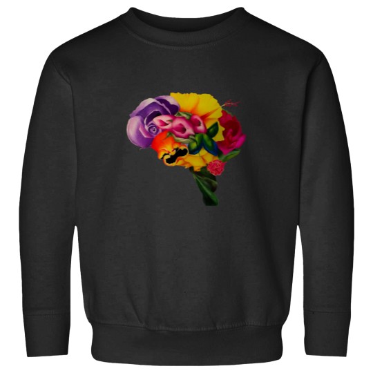 Discover Floral Brain Sweatshirts